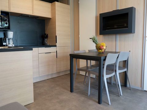 Mobilhome 7 personnes - Mobilhome 7 personnes - Lodge Prestige Pilotis Vue Mer 7 Pers.