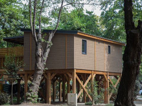 Mobilhome 7 personnes - Mobilhome 7 personnes - Lodge Prestige Pilotis Vue Mer 7 Pers.