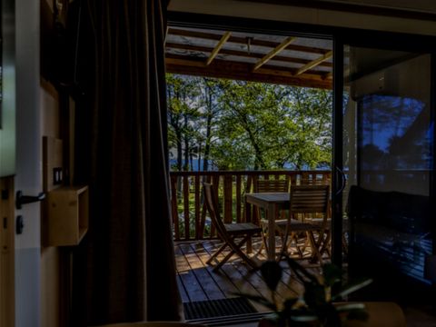 Mobilhome 7 personnes - Mobilhome 7 personnes - Lodge Prestige Pilotis Vue Mer 7 Pers.