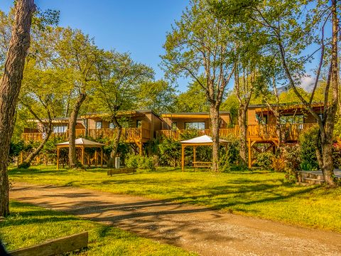 Mobilhome 7 personnes - Mobilhome 7 personnes - Lodge Prestige Pilotis Vue Mer 7 Pers.