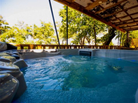 Mobilhome 7 personnes - Mobilhome 7 personnes - Lodge Prestige Pilotis Vue Mer 7 Pers.