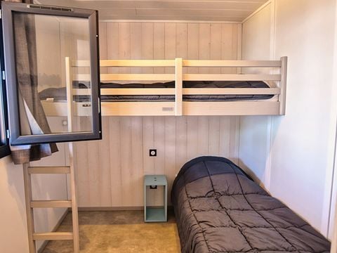 LODGE 9 personnes - Lodge Prestige sur pilotis front mer 7p 3Ch SPA