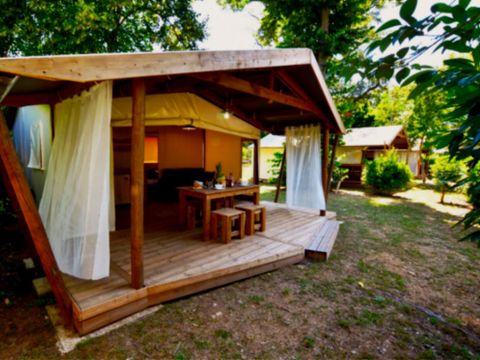 Tente 5 personnes - Tente 5 personnes - Tente Lodge Riada 5p 2Ch - sans sanitaires