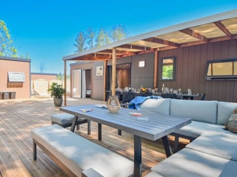 MOBILHOME 10 personnes - Cottage Premium Tribu SPA 10P 5CH