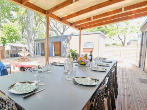 Mobilhome 10 personnes - Mobilhome 10 personnes - Cottage Premium Tribu SPA 10P 5CH