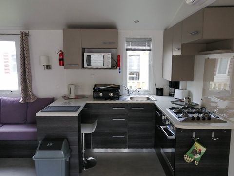 MOBILHOME 6 personnes - Mobil Home CK171 - 40 m² - 3 Chambres -  Climatisation