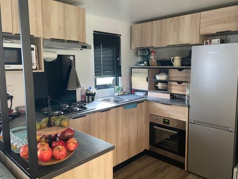 MOBILHOME 6 personnes - Mobil Home CC266 - 45 m² - 3 Chambres - Climatisation
