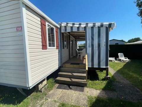 MOBILHOME 6 personnes - Mobil Home CC725 - 40 m² - 3 Chambres - Climatisation