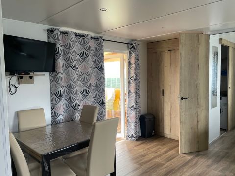 MOBILHOME 6 personnes - Mobil Home CC727 - 40 m² - 3 Chambres - Climatisation