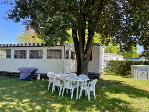 Mobilhome 6 personnes - CC995 - 40m2 - 3 chambres - CLIM-lave-vaisselle-lave-vaisselle-2 salles de bain