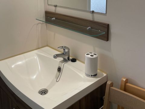 Mobilhome 6 personnes - CC995 - 40m2 - 3 chambres - CLIM-lave-vaisselle-lave-vaisselle-2 salles de bain