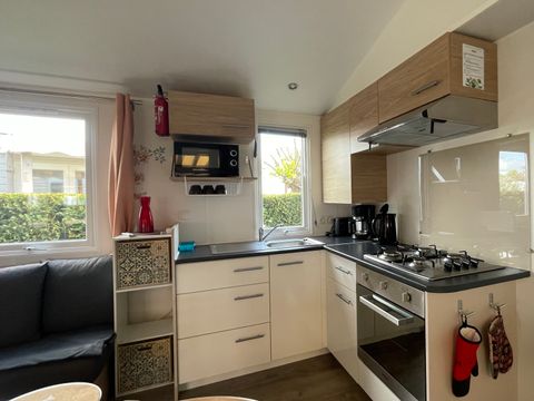 MOBILHOME 4 personnes - CC 921 - 32m2 - 2 CH - CLIM -  LAVE LINGE - TV