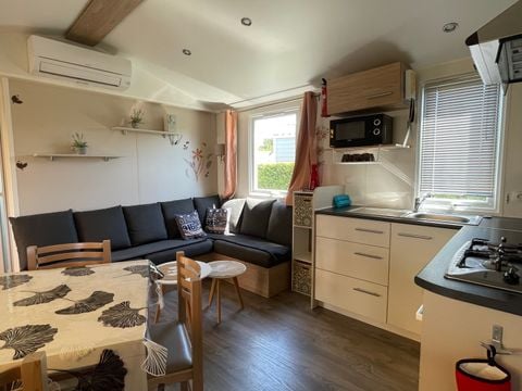 MOBILHOME 4 personnes - CC 921 - 32m2 - 2 CH - CLIM -  LAVE LINGE - TV