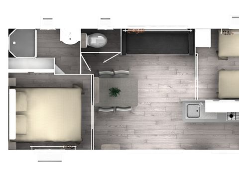 MOBILHOME 6 personnes - Mobilhome 6 personnes