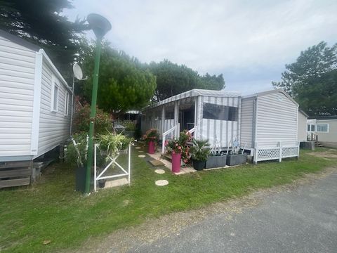 MOBILHOME 6 personnes - Mobilhome  IMMOBILHOME)3 chambres clim/LL/LV et vue exceptionnelle sur la baie de Bonne Anse