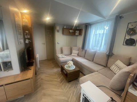 MOBILHOME 6 personnes - Mobilhome  IMMOBILHOME/ 3 chambres luxe vue mer (clim/LL/LV) 