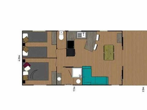 CHALET 5 personnes - Eco-Lodge VIP 32m²