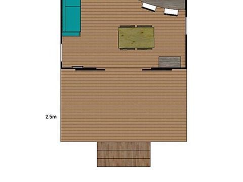 CHALET 5 personnes - Eco-Lodge VIP 32m²