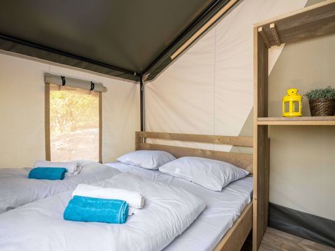 TENTE TOILE ET BOIS 5 personnes - Safari tent Comfort