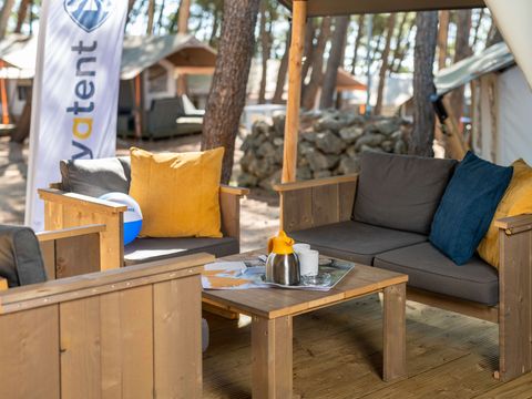 TENTE TOILE ET BOIS 5 personnes - Krk - Tente Safari Confort