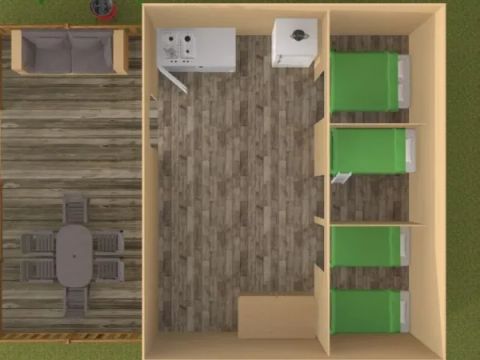 TENTE 6 personnes - Lodgetent Holiday