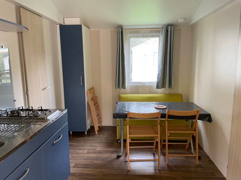MOBILHOME 5 personnes - Mobilhome DOMINO 25m² CLIMATISÉ+ terrasse couverte 10m²