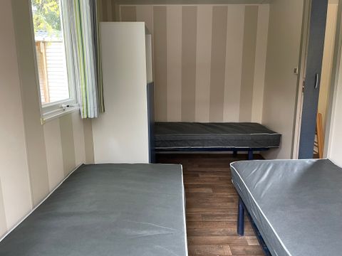 MOBILHOME 5 personnes - Mobilhome DOMINO 25m² CLIMATISÉ+ terrasse couverte 10m²