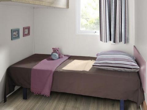 MOBILHOME 4 personnes - Mobilhome HELIOS climatisé PMR (Personne à Mobilité Réduite) 32m² + terrasse semi couverte 15m²