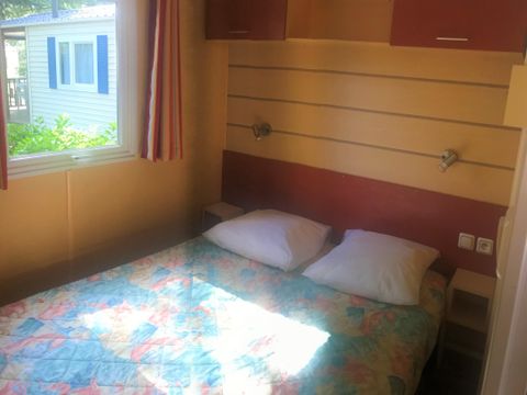 CHALET 3 personnes - Chalet Confort 16 m² - 1 chambre - climatisation (possibilité couchage d'appoint) 2 pers