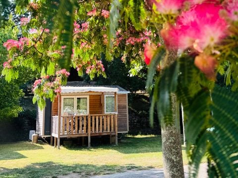 MOBILHOME 2 personnes - Saphir 18m² + terrasse couverte + climatisation