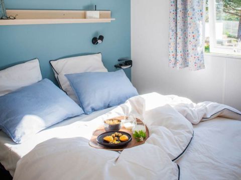 MOBILHOME 2 personnes - Saphir 18m² + terrasse couverte + climatisation