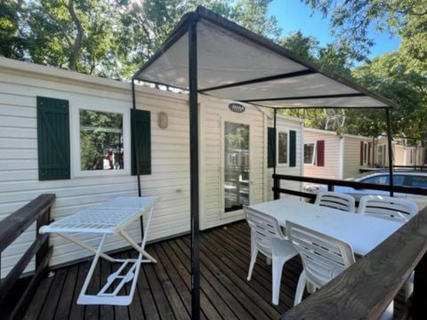 Mobilhome 4/6 personnes - CONFORT - 2 chambres - TV-CLIM