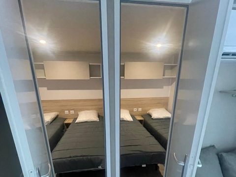 MOBILHOME 6 personnes - CONFORT 3CH 6 PERS TV-CLIM
