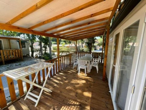 MOBILHOME 6 personnes - PRIVILEGE 2CH 2SDB 4/6 PERS TV-CLIM