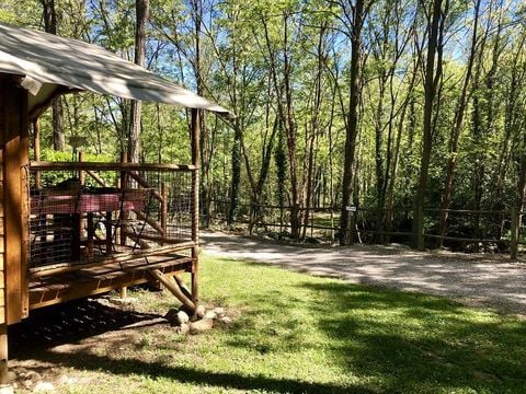 BUNGALOW TOILÉ 4 personnes - LODGE sans sanitaires