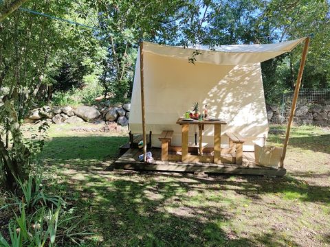 TENTE TOILE ET BOIS 2 personnes - Randonneur