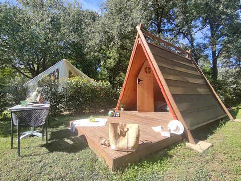 TENTE TOILE ET BOIS 2 personnes - Bivouak