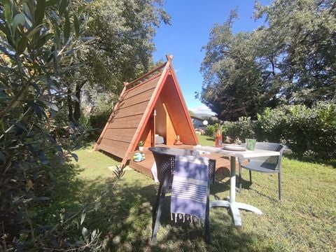 TENTE TOILE ET BOIS 2 personnes - Bivouak