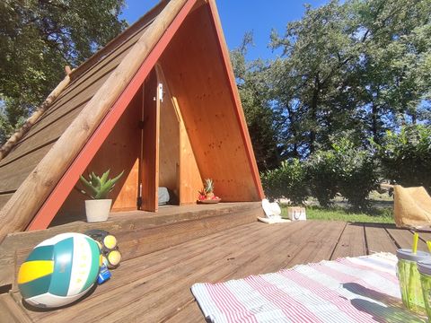 TENTE TOILE ET BOIS 2 personnes - Bivouak