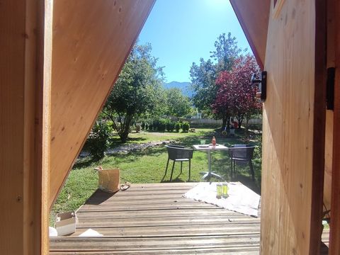 TENTE TOILE ET BOIS 2 personnes - Bivouak