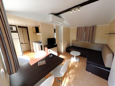 MOBILHOME 4 personnes - Revelleta 31 m², climatisé, 2 chambres