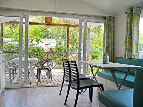 MOBILHOME 4 personnes - Roccapina 33 m², climatisé, 2 chambres