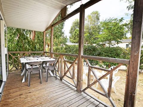 MOBILHOME 4 personnes - Roccapina 33 m², climatisé, 2 chambres