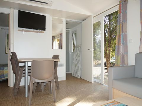 MOBILHOME 6 personnes - Ostriconi 35 m², climatisé, 3 chambres
