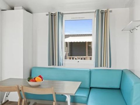 Mobilhome 6 personnes - Comfort | 3 Ch. | 6 Pers. | Terrasse surélevée | Clim.