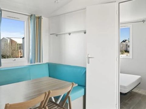 Mobilhome 6 personnes - Comfort | 3 Ch. | 6 Pers. | Terrasse Simple | 1 SDB | Clim.
