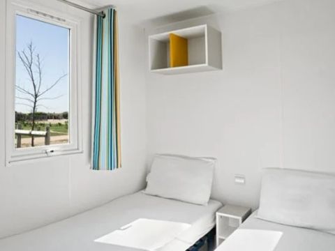 MOBILHOME 6 personnes - Comfort | 3 Ch. | 6 Pers. | Terrasse Simple | 1 SDB | Clim.