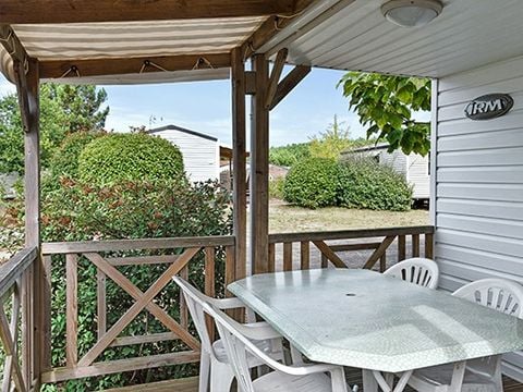 MOBILHOME 4 personnes - Comfort XL | 2 Ch. | 4 Pers. | Terrasse simple | Clim.