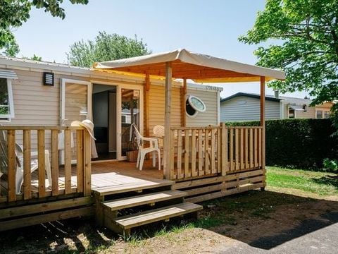 Mobilhome 7 personnes - Comfort XL | 3 Ch. | 5/7 Pers. | Terrasse surélevée | Clim.