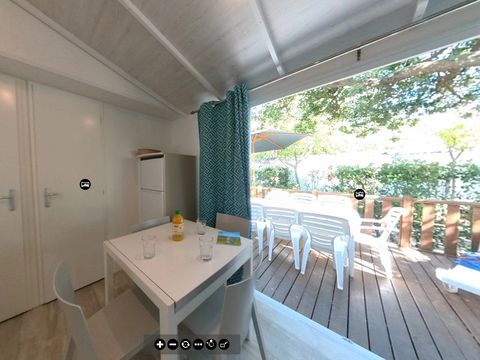 MOBILHOME 8 personnes - Cottage Famille 4 chambres + Clim